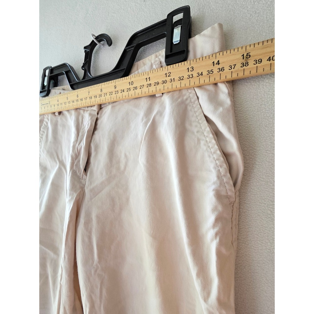 United Colors of Benetton Womens Beige Chino Trousers Pants Size US 2 IT 38 - Picture 6 of 8